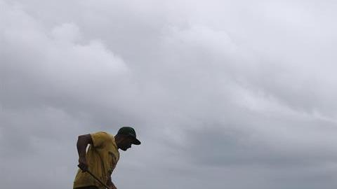 Torrenciales lluvias en Dominicana