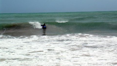 Peligroso huracán en el Caribe.