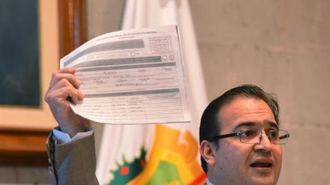 Javier Duarte, gobernador de Veracruz.
