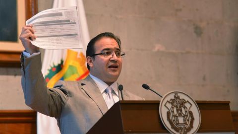 Javier Duarte, gobernador de Veracruz.