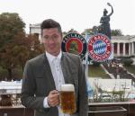El bayern Munich celebra el Oktoberfest