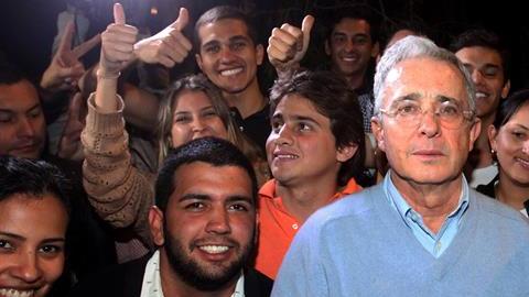 Alvaro Uribe, ex presidente de Colombia.