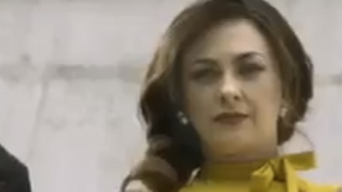 Captura de Aracely Arámbula en promocional de "La Doña"