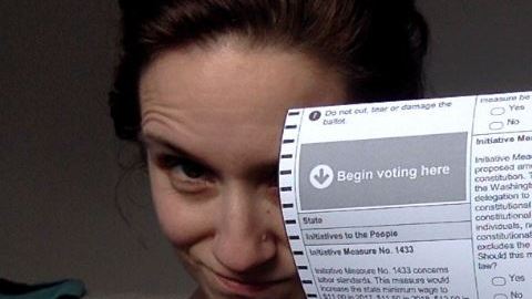 En algunos Estados está prohibido tomarse una "ballot selfie".