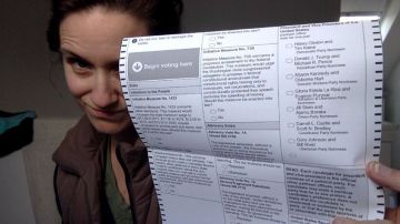 En algunos Estados está prohibido tomarse una "ballot selfie".