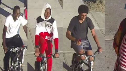 Buscan a seis jovenes que asaltaron a varios vecinos de Queens mientras montaban sus bicicletas.