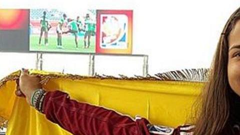 Deyna Castellanos, jugadora de Venezuela, anotó un doblete impresionante frente a Camerún en el Mundial Sub 17 de Jordania.