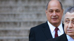 Sheldon Silver en una visita a la Corte