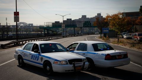 NYPD en FDR Drive, 2016.