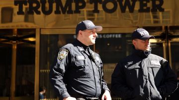 Increase Police Security In Front Of Trump Tower Following Protest In New York