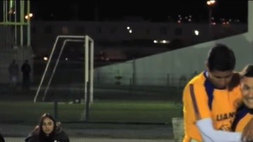 Hugo Ayala con equipo de amputados