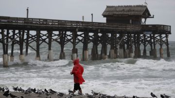 El huracán Matthew provocó la evacuación de grandes áreas de la costa de Florida.