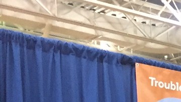 La Primera Dama, Chirlane McCray durante la rueda de prensa en la que presentó NYC Well.