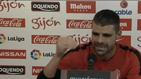 Ivan Cuellar, portero del Sporting de Giijon