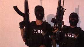 Miembros de el cartel de Jalisco Nueva Generación (CJNG).