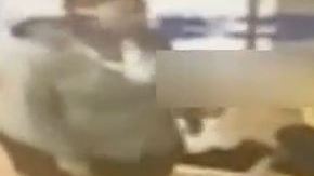 Cámara de seguridad captó la agresión de la cuidadora con un bate de 'wiffle ball'.