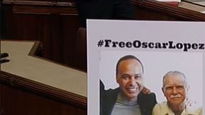 El congresista Luis Gutiérrez ha hecho campaña para que el Presidente Obama libere a Oscár López Rivera.