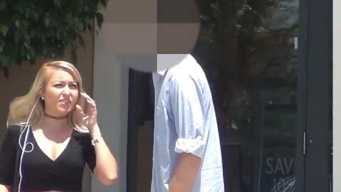 La actriz porno Valerie White participó en el experimento.