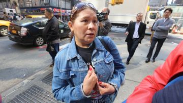 Rosa Rivera, empleada de Mcdonald´s y compañera de trabajo de una de las denunciantes por hostigamiento sexual./Mariela Lombard