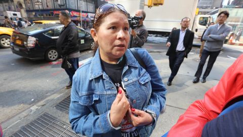 Rosa Rivera, empleada de Mcdonald´s y compañera de trabajo de una de las denunciantes por hostigamiento sexual./Mariela Lombard