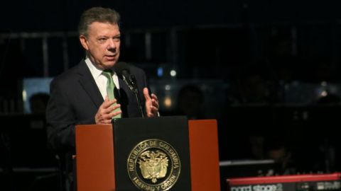 Juan Manuel Santos, presidente de Colombia.