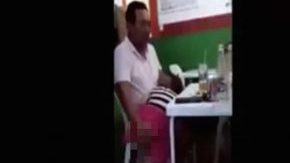 El incidente se reportó en un bar en el barrio de Los Milagros.