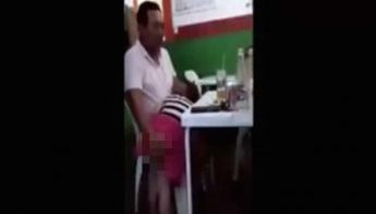El incidente se reportó en un bar en el barrio de Los Milagros.