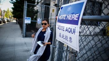 En el estado de Nueva York el plazo para registrarse para votar vence el 14 de octubre.
