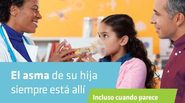 La campaña educativa sobre el asma, que se disfundirá en algunas estaciones de autobuses también está en español.