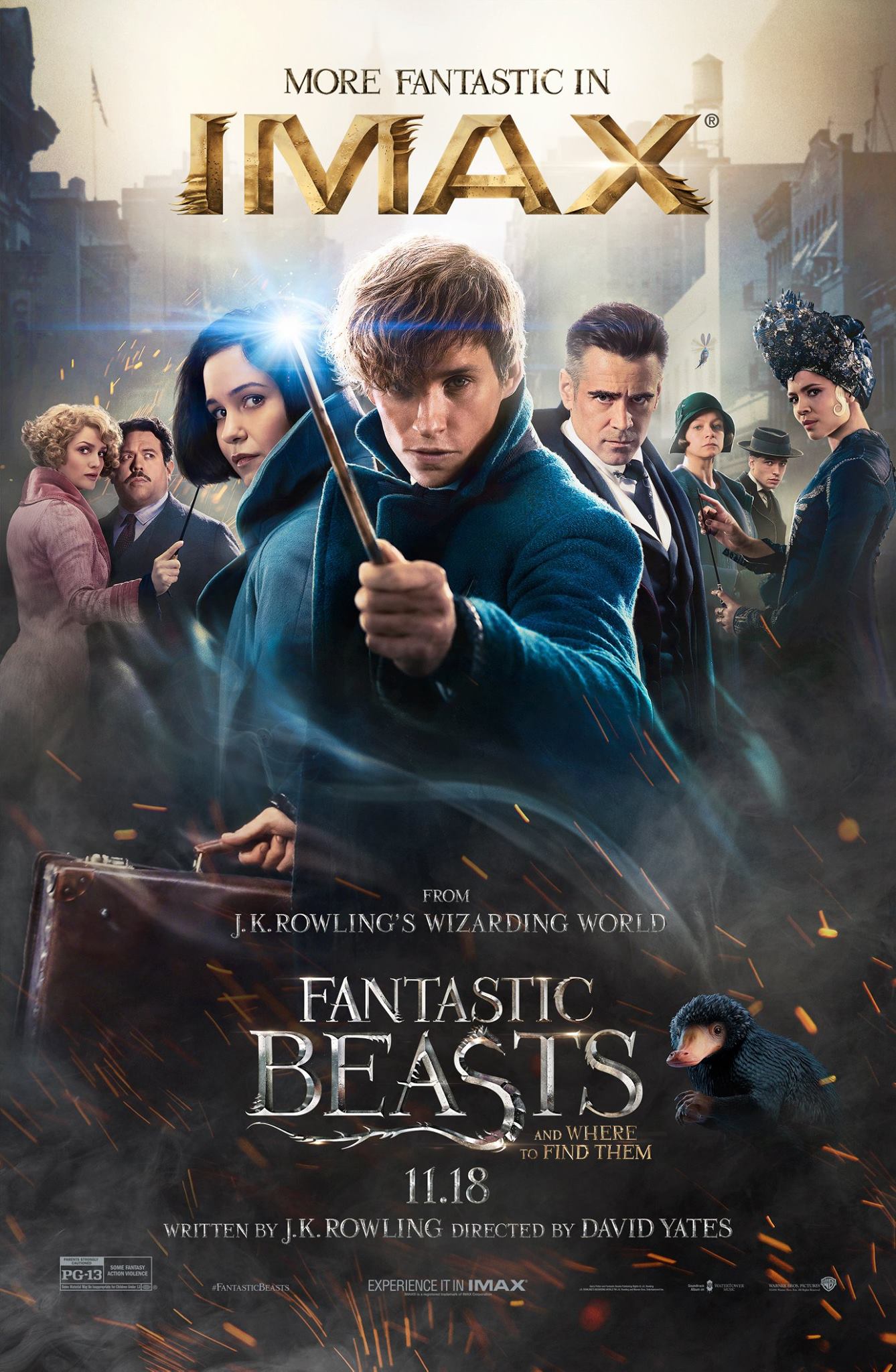 Cartel oficial de Fantastic Beasts.