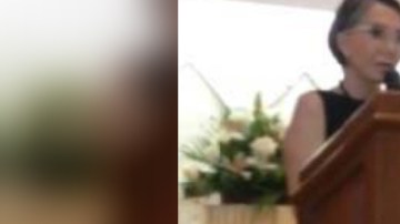 "Lo amé tanto que nunca supe si fui amada", dijo durante la misa.