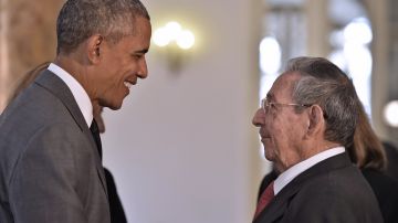 Raúl Castro recibió a Obama en Cuba en marzo de 2016