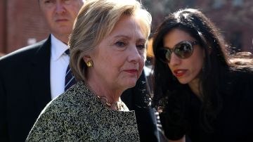 Huma Abedin trabaja con Clinton desde la Casa Blanca.