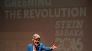 Jill Stein ha sido candidata por el Partido Verde en dos ocasiones.