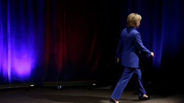 El último evento publico de Clinton fue en Washington, el 16 de noviembre.