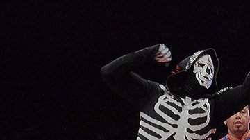 "La Parka" es uno de los luchadores más populares en México.