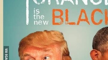 Los cibernautas incluso utilizaron el diseño del cartel de la serie de Netflix.