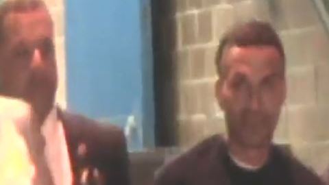 Yenson Reyes, en el momento de su detención.