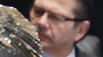 Luis Sánchez y Fernando Bayans, senadores del PRD.