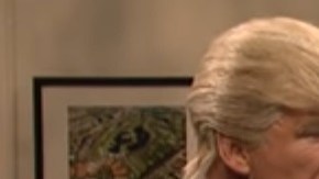 Alec Baldwin volvió a ser la sensación como Donald Trump.