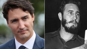 ¿Crees que Trudeau y Castro se parecen?
