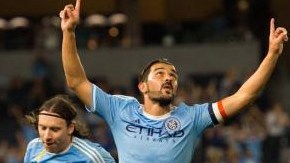Villa (izq.), Wright-Phillips (dcha) y Klejstan (centro) son los finalistas a MVP de la MLS.