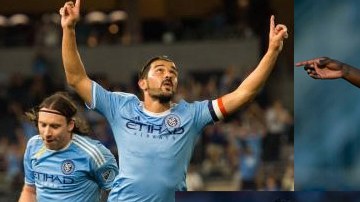 Villa (izq.), Wright-Phillips (dcha) y Klejstan (centro) son los finalistas a MVP de la MLS.