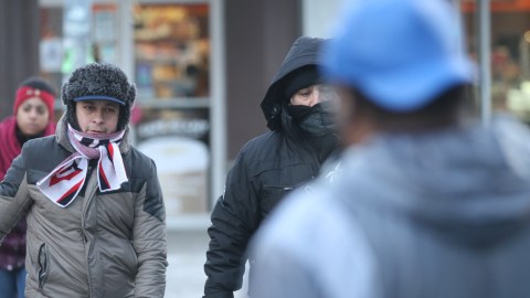 Frio polar en la Ciudad de Nueva York.
Foto Credito: Mariela Lombard / El Diario NY.