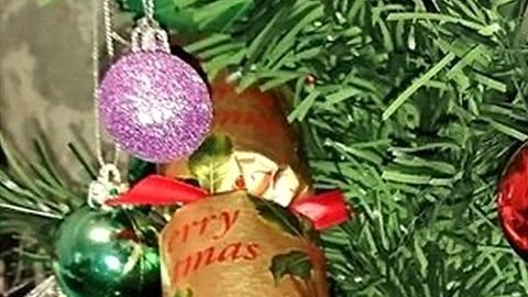 serpiente arbol navidad