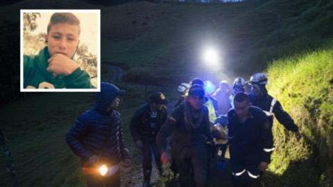 Johan fue condecorado en la Institución Educativa La Paz del municipio de La Ceja.