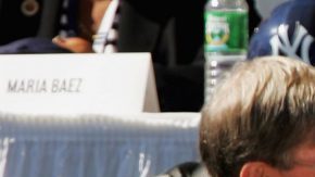 Bud Selig (izq.)  fue elegido ayer al Salón de la Fama del Beisbol y George Steinbrenner quien fue rechazado por los electores.