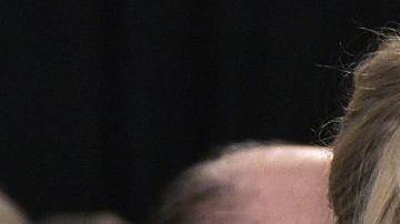 Tiffany Trump  en un evento de su padre. MANDEL NGAN/AFP/Getty Images