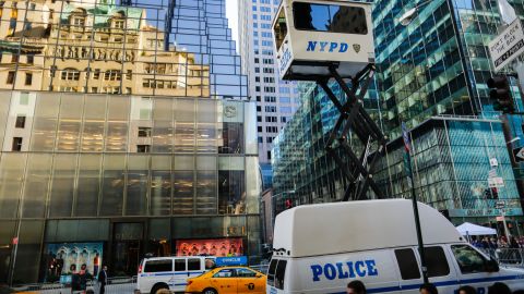 La NYPD implementó un plan de vigilancia especial para el presidente electo.