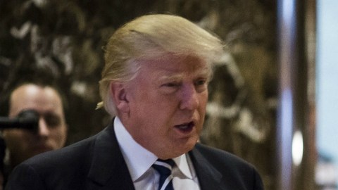 "Hemos sido amigos desde hace tiempo", ha dicho Trump del rapero.